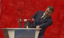 CHP İzmir Kongresi'nde tek aday Çağatay Güç kürsüde yere yığıldı