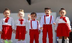 Bucalı miniklerden duygu dolu kutlama