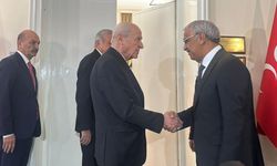 DEM Parti heyetinden Devlet Bahçeli'ye ziyaret