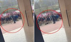 Okul müdürü öğrenciyi yere savurdu!