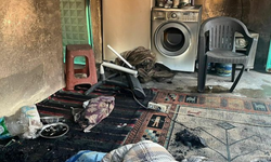 Yangından kaçamayan yaşlı adam feci şekilde can verdi