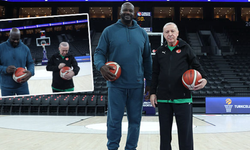 Cumhurbaşkanı Erdoğan NBA efsanesi O'Neal ile bir araya geldi