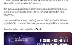 Emine Erdoğan'dan 'Uluslararası Bilimde Kadın ve Kız Çocukları Günü' paylaşımı