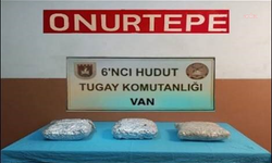 MSB: Van hudut hattında 4 kilo uyuşturucu ele geçirildi