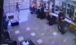 Berber dükkanına silahlı saldırı