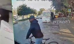 Bisikletle gelip yolcu minibüsündeki 4 bin TL'yi çaldı