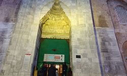 Bursa'da, bayram namazı 626 yıllık Ulu Cami'de kılındı