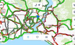 İstanbul'da haftanın ilk iş gününde trafik yoğunluğu