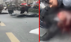 Kağıthane'de 16 yaşındaki ehliyetsiz sürücü yayaya çarptı; kız arkadaşını bırakıp kaçtı