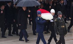 Devlet erkanı Anıtkabir'de