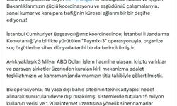 Bakan Gürlek: 'Paymix-3' operasyonuyla suç örgütlerine tarihi darbe indirildi