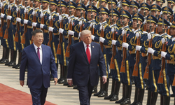 8,5 yıl sonra tarihi ziyaret: ABD Başkanı Trump ve Çin Devlet Başkanı Xi Pekin'de bir araya geldi
