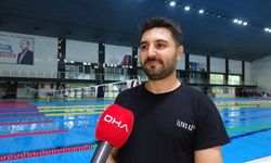 Paralimpik yüzücü Esra, azmi ve dişlerine sıkıştırdığı özel aparatla 3 kez dünya şampiyonu oldu