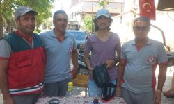 Muğla'da temizlik işçileri, buldukları içi para ve ziynet dolu çantayı sahibine ulaştırdı