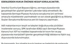 Bakan Gürlek'ten sermaye piyasalarında manipülasyon soruşturmaları açıklaması; 20 şüpheli tutuklandı