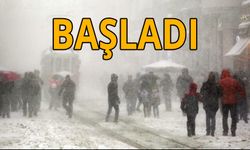 Meteoroloji uyarmıştı... Kar ve soğuk hava bir hafta sürecek