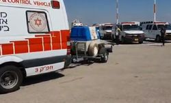 İsrail’de kırmızı alarm: 100’ün üzerinde ambulans havaalanında