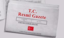 Resmi Gazete yayımlandı