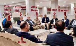 Parti devleti! Vali, müftü, rektör, alay komutanı toplanıp AKP il başkanını ziyaret etti!