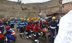 Kütahya'da maden ocağında 'göçük' tatbikatı