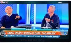 'Sinan Engin yayında kuşunu okşamasın' altyazısına tepki yağıyor!