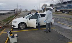İSPARK otoparkındaki araçta intihar girişimi