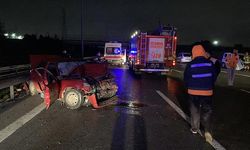 İstanbul'da feci kaza! Önce bariyerlere sonra başka otomobile çarptı: 2 ölü