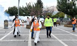 Atık maske ve eldivenler için ilçe genelinde özel atık kutuları yerleştirildi