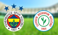Fenerbahçe kazandı Rizespor lige tutundu!