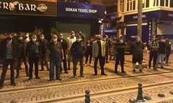 İzmit'te bar işletmecilerinden protesto!