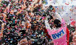 Formula 1 tarihinde bir ilk! Şampanya yerine 'gazoz' patlatıldı