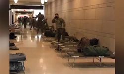 ABD Kongre binasına askeri sedye yığını