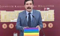 Erkan Baş'a gönderilen gökkuşağı bayrağına el konuldu!