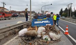 Patpatın tekeri yerinden çıktı, sürücü yaralandı