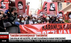 Taksim Dayanışması Gezi'nin 8. yılında Taksim'de toplandı