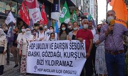 HDP Avcılar İlçe Başkanı'na yapılan silahlı saldırı protesto edildi