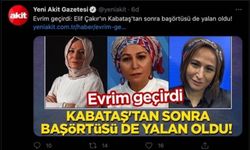 Akit, Kabataş'ın yalan olduğunu kabul etti