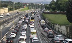 İstanbul'da trafik yoğunluğu yüzde 62'yi buldu!