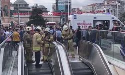 Taksim metro istasyonunda intihar girişimi