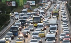 İstanbul'da haftanın ilk iş gününde trafik yoğunluğu