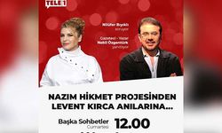 Nazım Hikmet projesinden Levent Kırca anılarına.... Nebil Özgentürk TELE1'de!