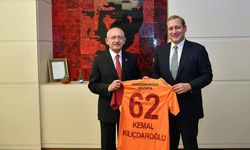 Galatasaray Başkanı Burak Elmas, Kemal Kılıçdaroğlu'nu ziyaret etti