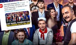 Yeni Akit bu kez de "Çok Güzel Hareketler Bunlar" oyuncusunun omuzlarını buzladı