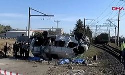 Tekirdağ'daki tren-minibüs kazasında şoföre 165 yıl hapis talebi