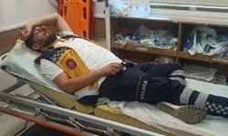 Yeni doğan bebek naklini yapan ambulans şoförü saldırıya uğradı