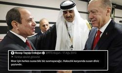 CHP'li gençler Erdoğan'a 2013 yılında attığı tweeti hatırlattı: Diktatör Sisi oldu AKP ile kardeş
