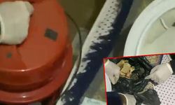 Elektrikli süpürgenin içinden el bombası çıktı!
