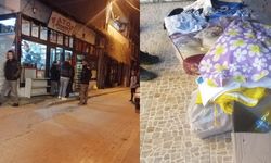 Depremzedelerin yardımlarını satan zanlı tutuklandı