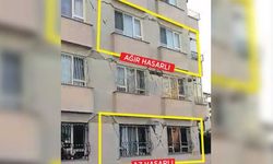 Aynı apartmana iki farklı hasar