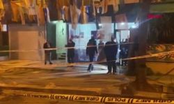 AKP seçim bürosu önünde silah sesleri